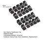 Dashboard Clip Set 20Pcs Trim Metal Universal Easy Installation Dash Front Console Retainer Clamp Replacement Car Accessories Hood And Fender