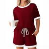 2025 Trendy European Off-Shoulder Women’s Loose Base Layer Top