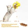 360° Wheel Interactive Pet Puzzle Feeder Toy Slow Feeder for Cats and Dogs with Strong Suction Cup