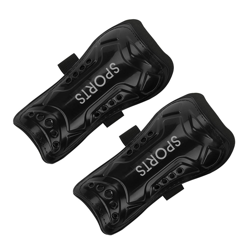 Ein Paar Kinder Fußball Schienbeinschoner Trainings Beinschutz Sport Sicherheitsschutz Verstellbarer Riemen