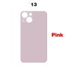 For iPhone 13 Mini Pro Max Big Camera Hole Phone Back Glass Battery Cover Rear Glass Panel Housing Chassis Add 3M Adhesive