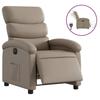 VidaXL Electric Recliner, Relaxation Chair with Adjustable Backrest and Footrest, Living Room Seat, Modern, 3204032