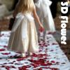100 Pezzi Confetti in Tessuto Imbottito Petali da Lancio Cuore d'Amore Romantico Spugna Tavola Sposa Matrimonio Festa di San Valentino Decorazione