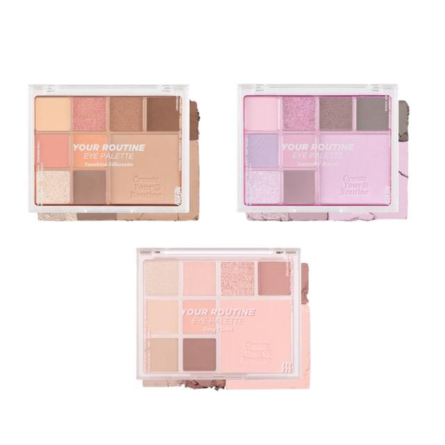 MERZY - Your Routine Eye Palette - 3 Colors #02 Lavender Breeze