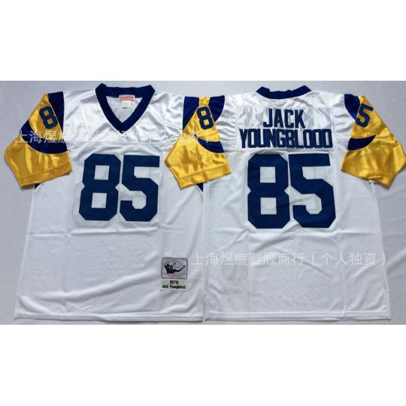 St. Louis Rams Vintage Football Jersey Mitchell Ness Embroidered NFL Style Team Apparel Men