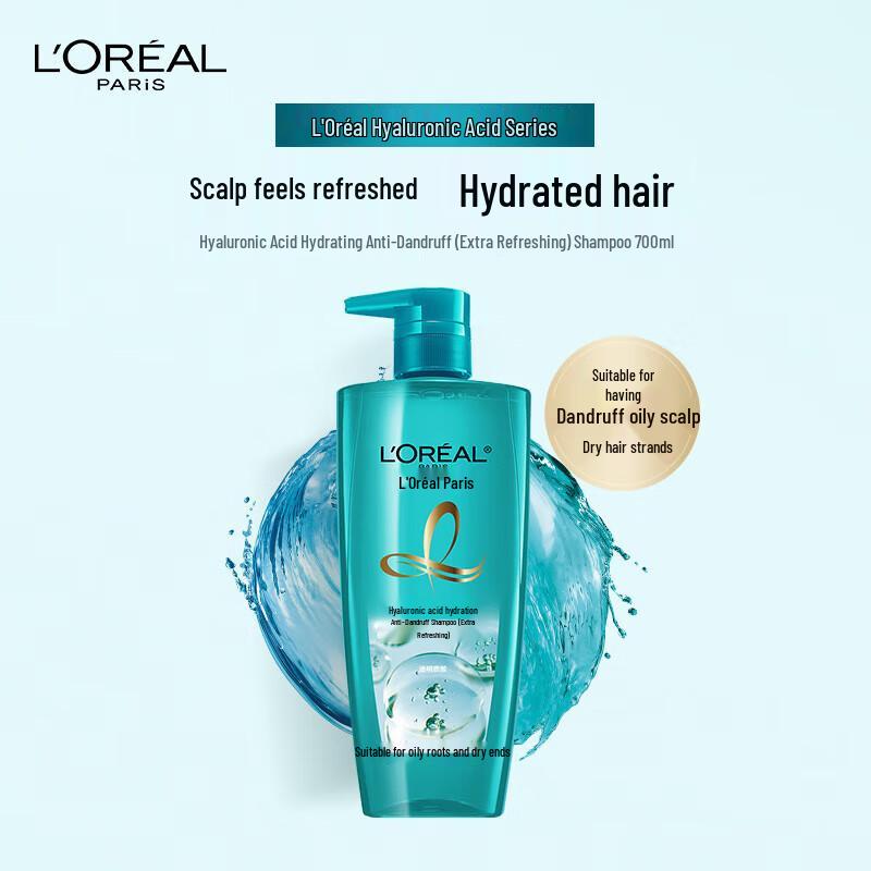

L Oréal Hyaluronic Acid Hydrating Anti-Dandruff Shampoo