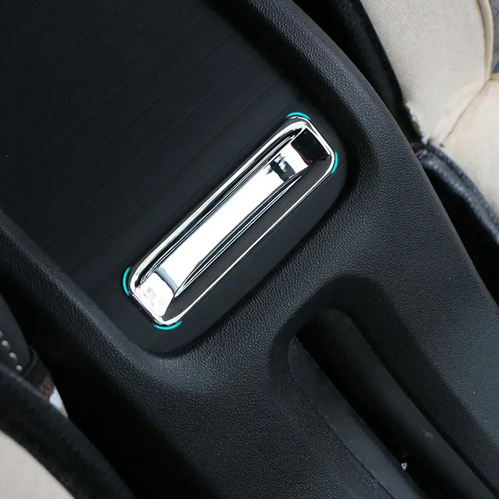 For Peugeot 2008 2014 2015 2016 2017 2018 Armrest Box Open Handle Cover Sequin Decoration Sticker Trim Interior Accessories