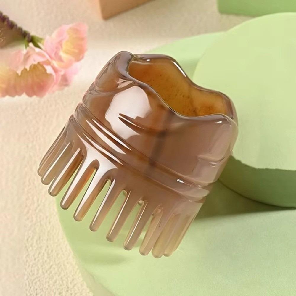 Resin Massage Comb Ergonomic Design Meridian Comb Women Hairs Wash Scalp Massage  Natural Hair Care A
