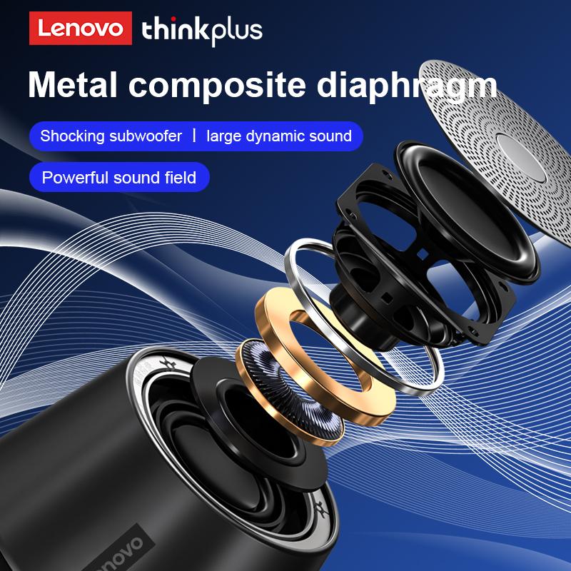 Lenovo K3 Pro Wireless Speaker Bluetooth5.0 Microphone HD Call Stereo Sound Deep Bus with 1200mah Long Tolerance Speaker