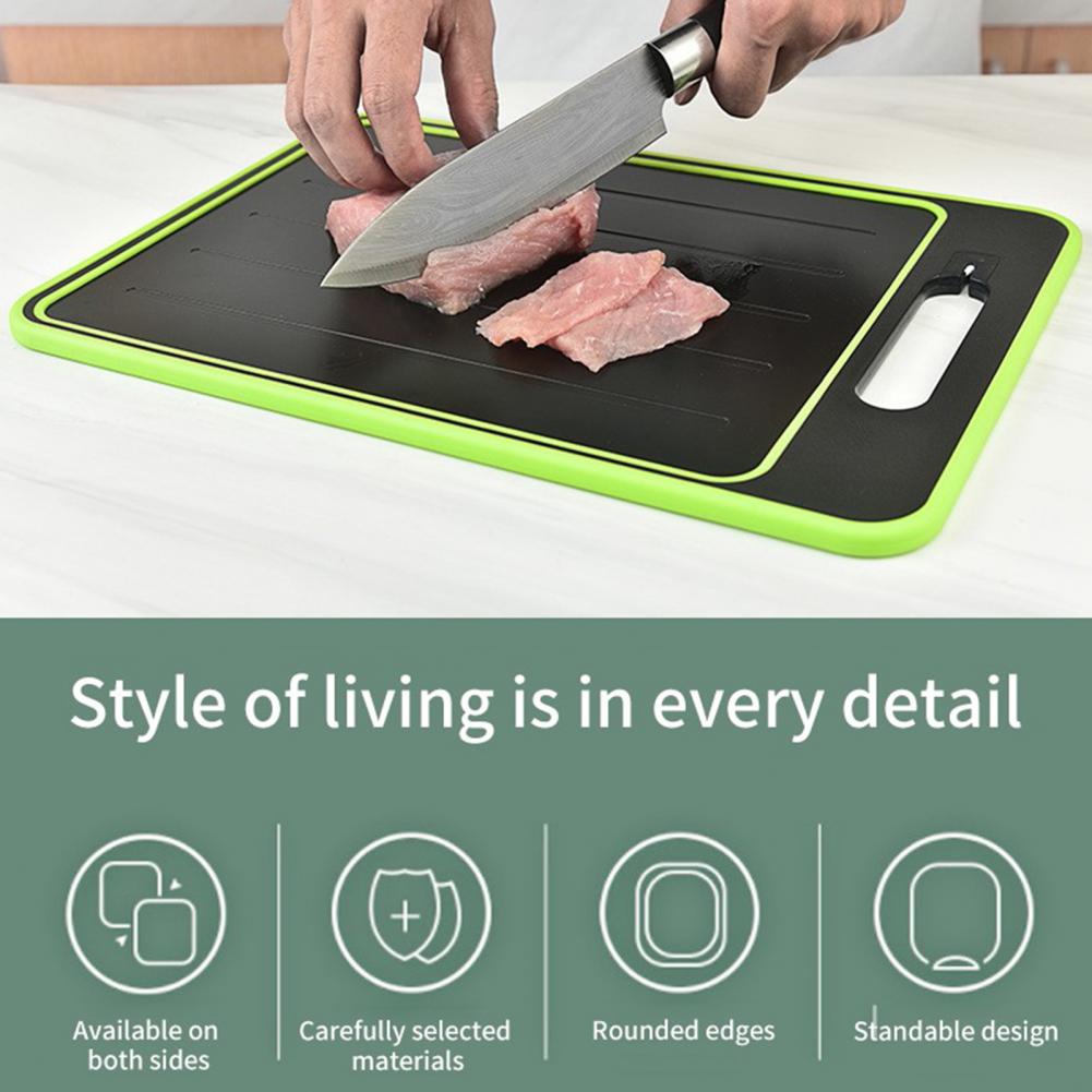 Aluminum Rapid Defrosting Tray Quick Thawing Cold Steak Fish Fruit Meat Food Defrosting Board Household Kitchen Tools