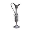Antique Metal Vases With Engraved Pattern Narrow Neck Flower Container For Living Space Centerpieces Wedding Decoration