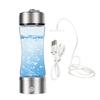 Hydrogen Water Bottle Generator 1300-2100ppb Hydrogen-Rich Water Cup 380ml High Borosilicate Glass SPE/PEM Technology Smart Health Cup for Home Office