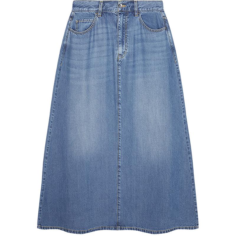 

JNBY 2026 Весна Повседневная Джинсовая Юбка А-силуэта M