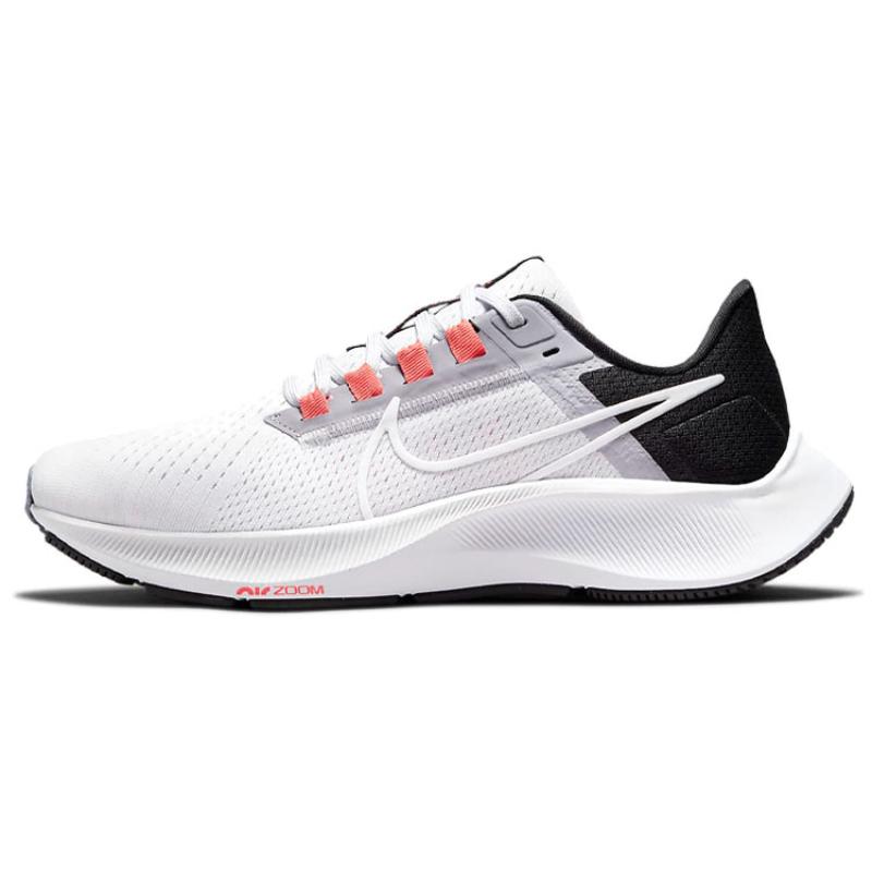 Nike Air Zoom Pegasus 38 White Black Provence Purple Women's Sneakers CW7358-500