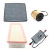 2-4pcs Filter Set For Ford Territory S 1.5T   Engine Cabin A/C Air Petrol Fuel Oil Filter Kit Accessories Spare Parts