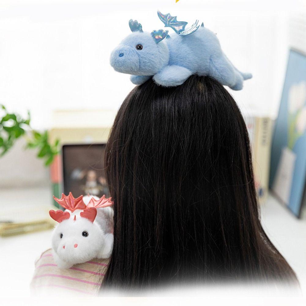 Plush Fabric Little Flying Dragon Dolls Simulation Dinosaur Pillow Doll Decorative Cushion