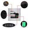 Multifunkční USB mini akvárium s akváriem a LED lampou, LCD displejem a hodinami pro úložiště