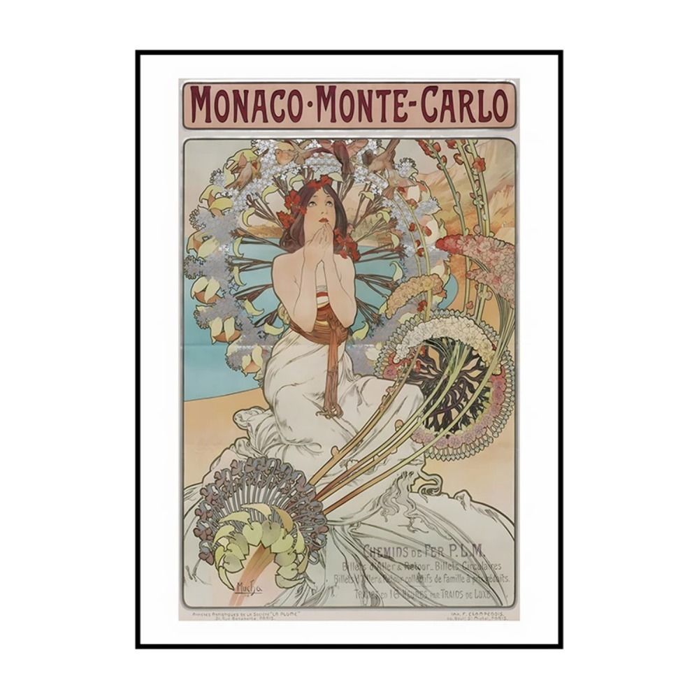Vintage Art Nouveau Woman Tin Sign Retro Metal Panel Home Bar Cafe Decor