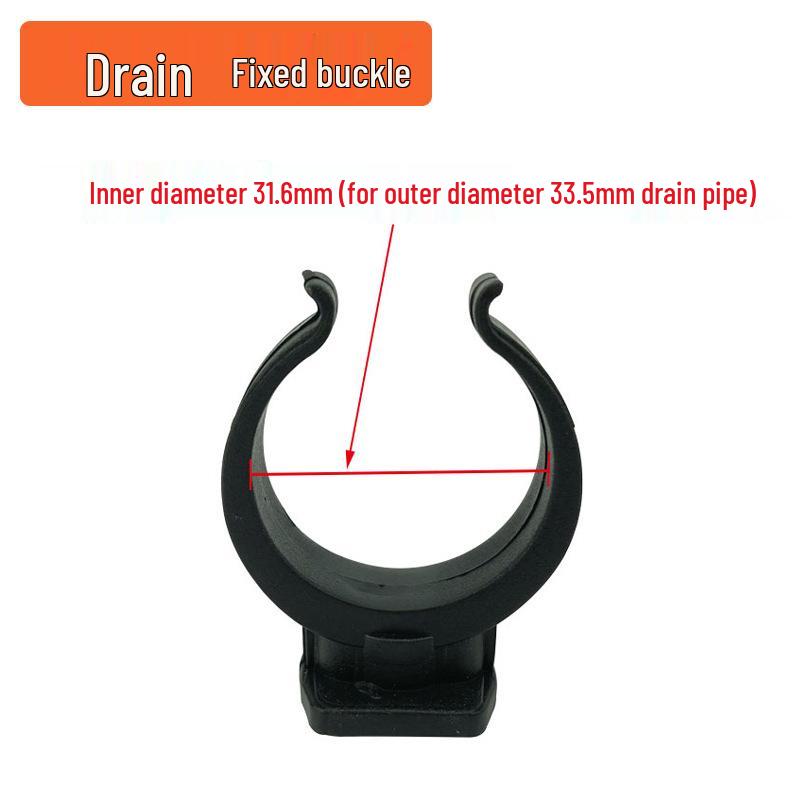 Jieba BF502 Vacuum Cleaner Drain Hose Clamp for Universal Models BF585-3