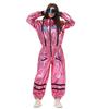 Women's Astronaut Halloween Cosplay Costume - Space Suit for Club or Stage Performance, Bright Colors with Hot Stamping.