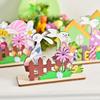 Cartoon Easter Bunny Ornaments Cute Colorful Easter Ornaments Easter Wooden Ornaments  Desktop