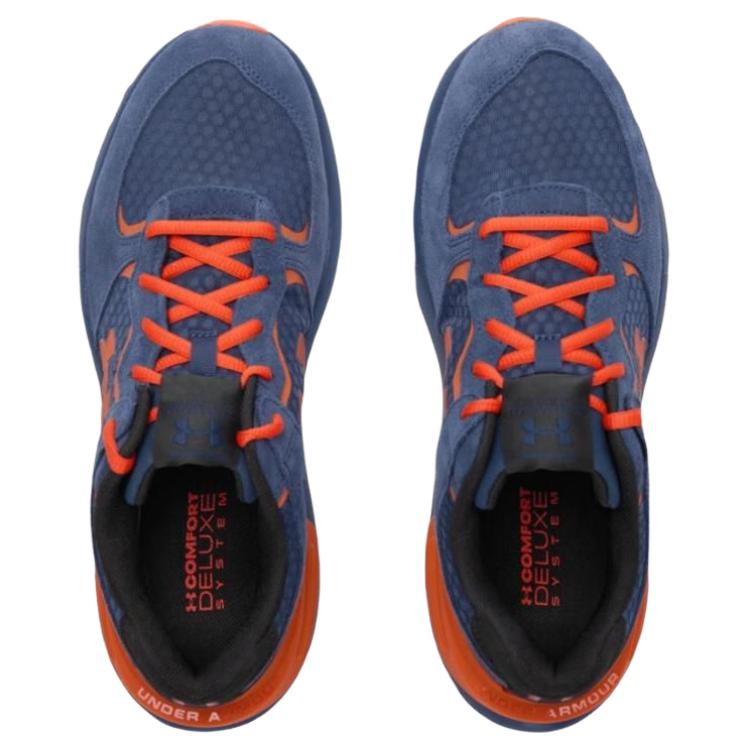 Under Armour Phantom 365 Support Casual Shoes Unisex Blue Orange Sneakers 3028616-403