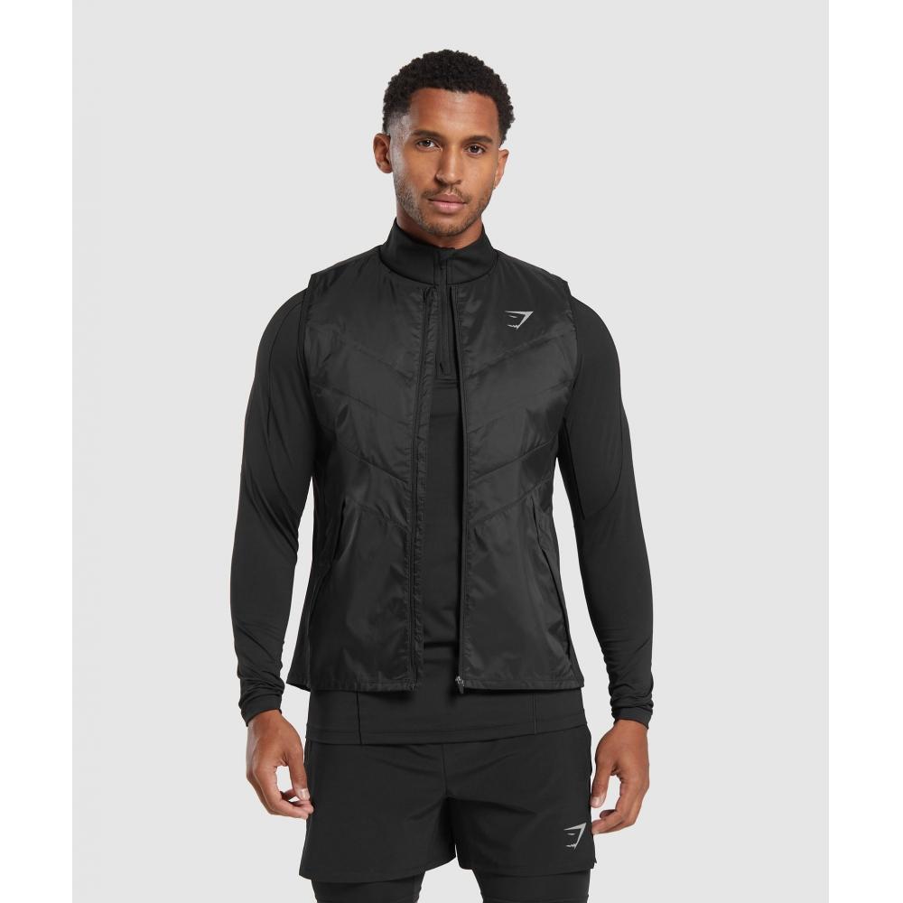 

Жилет GYMSHARK Speed ​​Черный A5A8Z BB2J