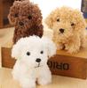 Toy Poodle Keychain Plush Toy (Brown)