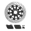 Motorcycle Accessories GN125 EN125 GS125 Brake Disc Modified 300mm Super Large Disc Brake Disc