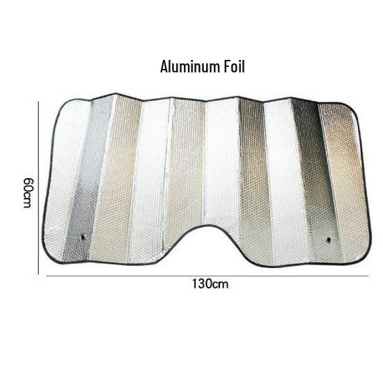 Car Sunshade Curtain - Heat Insulation Visor for Front Windshield Protection