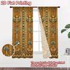 2D FLAT PRINTING 2pcs Curtains (Without Rod) Ancient Egyptian Symbols Modern Fashionable Curtains Versatile Fabric Curtains