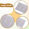 10 Pieces of Protective Film for Watch Backs, -thin, Transparent PE Stickers Maintenance
