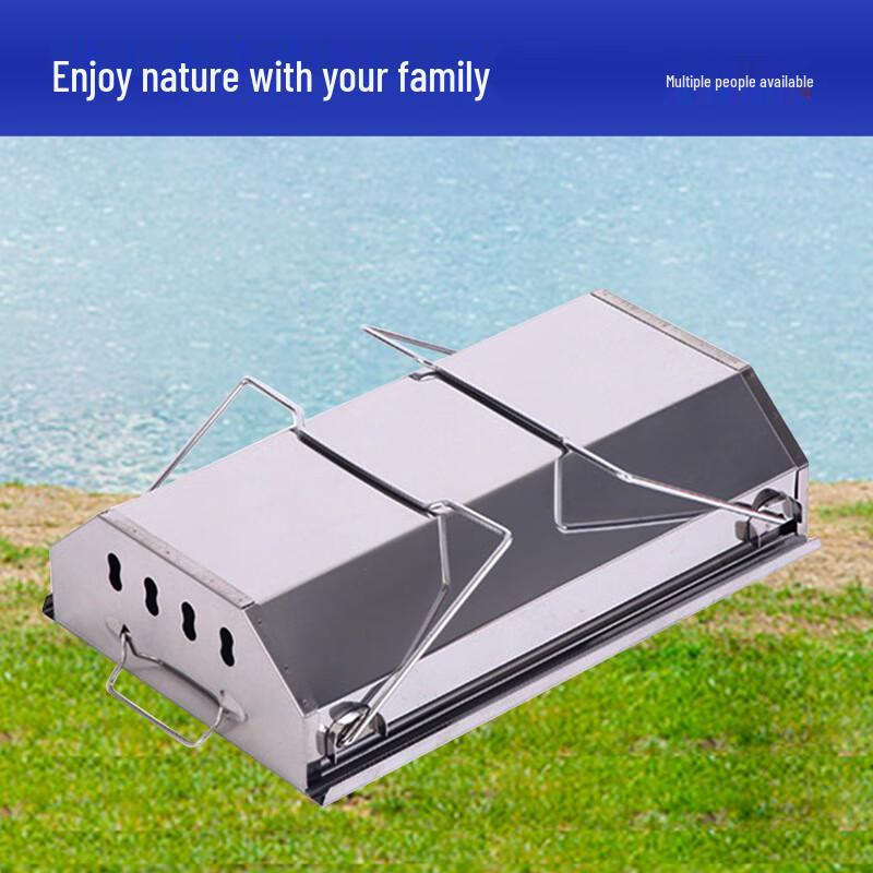 Zhishi Portable Folding Charcoal BBQ Grill