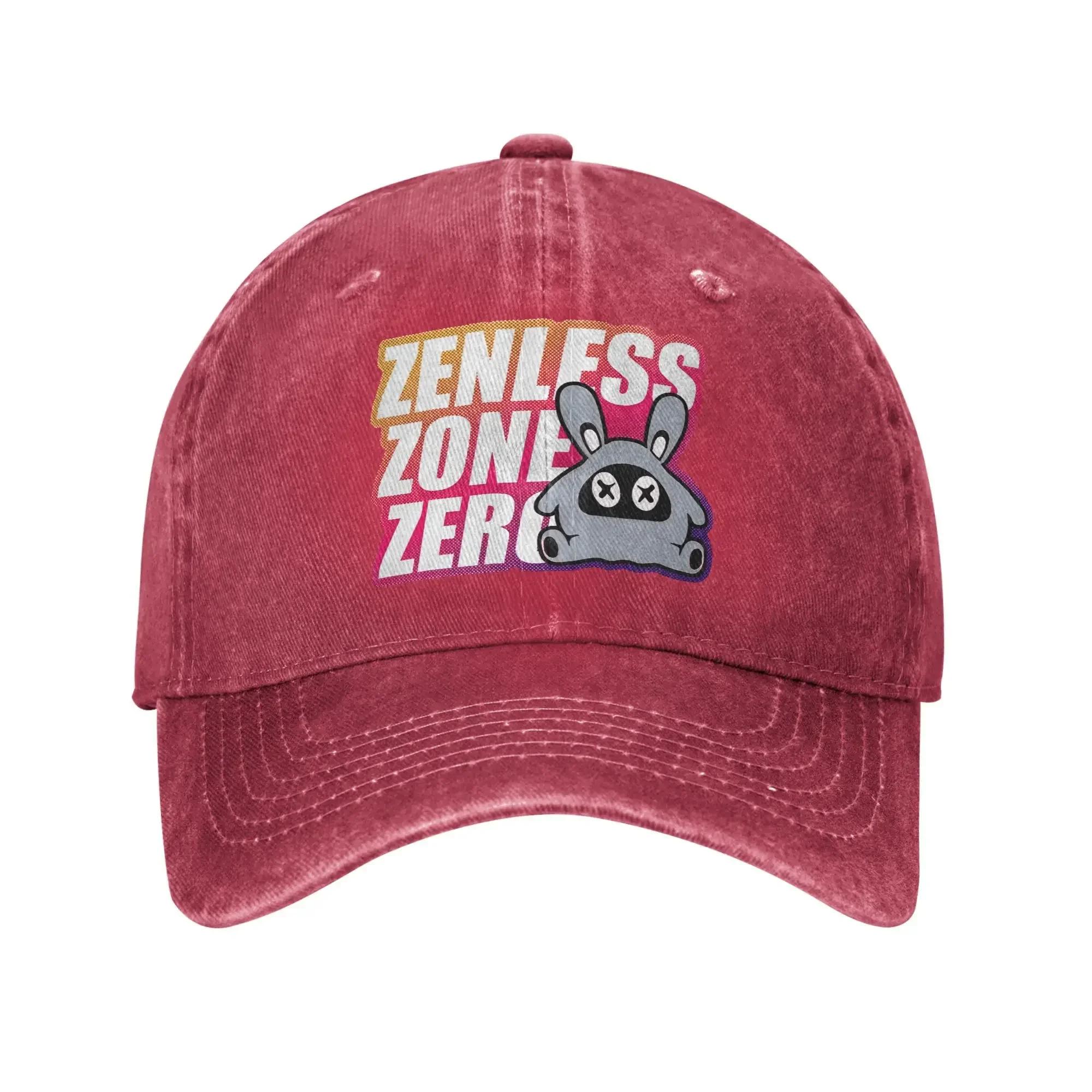 

ZZZ Game Sun Baseball Cap Mihoyo FeUnisex Unisex Print Trucker Hat Summer yk Funny Hunting Camping Sunscreen Baseball Caps One Size