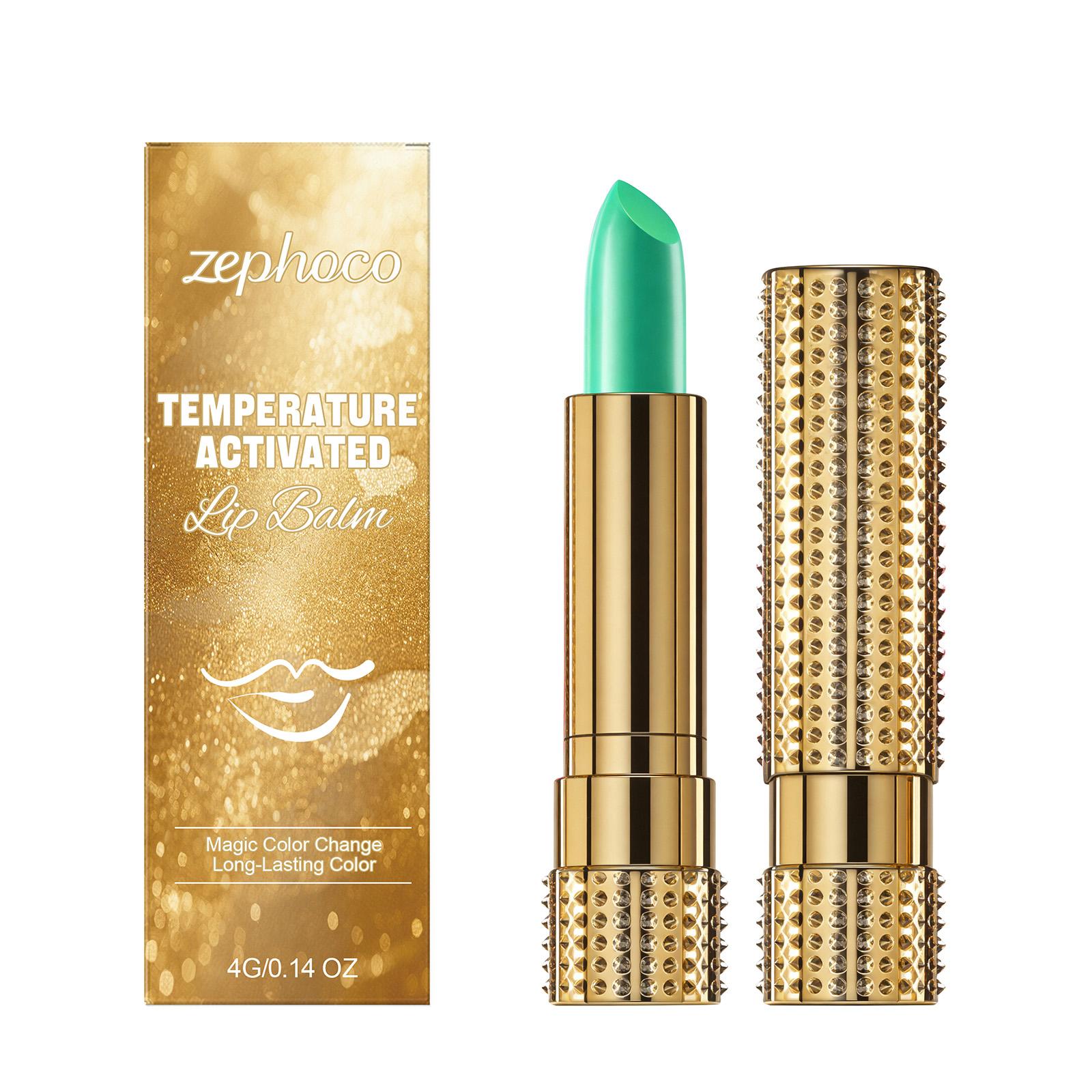 Szminka zmieniająca kolor, Jedwabiście gładka, Naturalna, Żywa, Lekka, Nawilżająca, Piękny makijaż 1pc beige