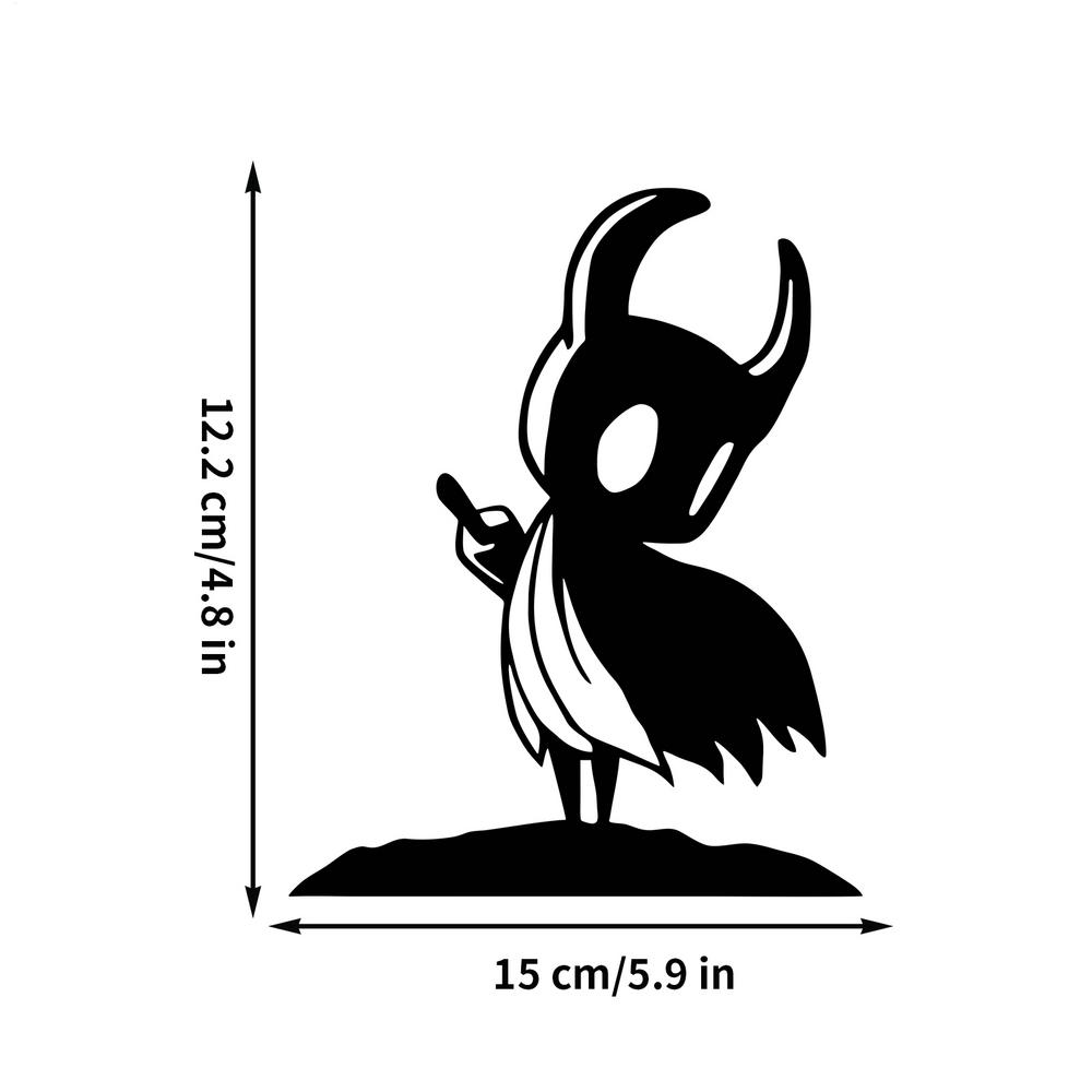 Cartoon Car Stickers Decals for Auto Truck SUV Motorcycle Helmet Laptop Bumper Decoration чёрный