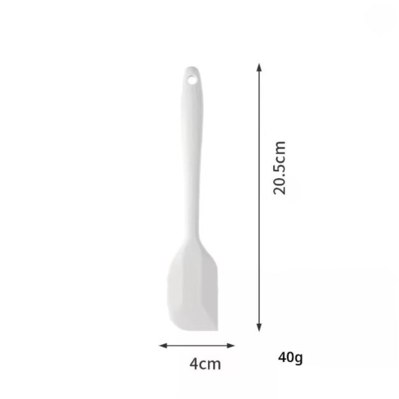 Household Silicone Baking Four-piece Set Non-stick Multifunctional Spatula Whisk High Temperature Resistant Food Clip Oil Brush