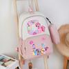 2pcs My Little Pony Backpack Pencil Case Girl Student Teenager Pink Book Bag Men Rucksack Travel Mochila Escolar Gift STEM DIY Model Kit 3D