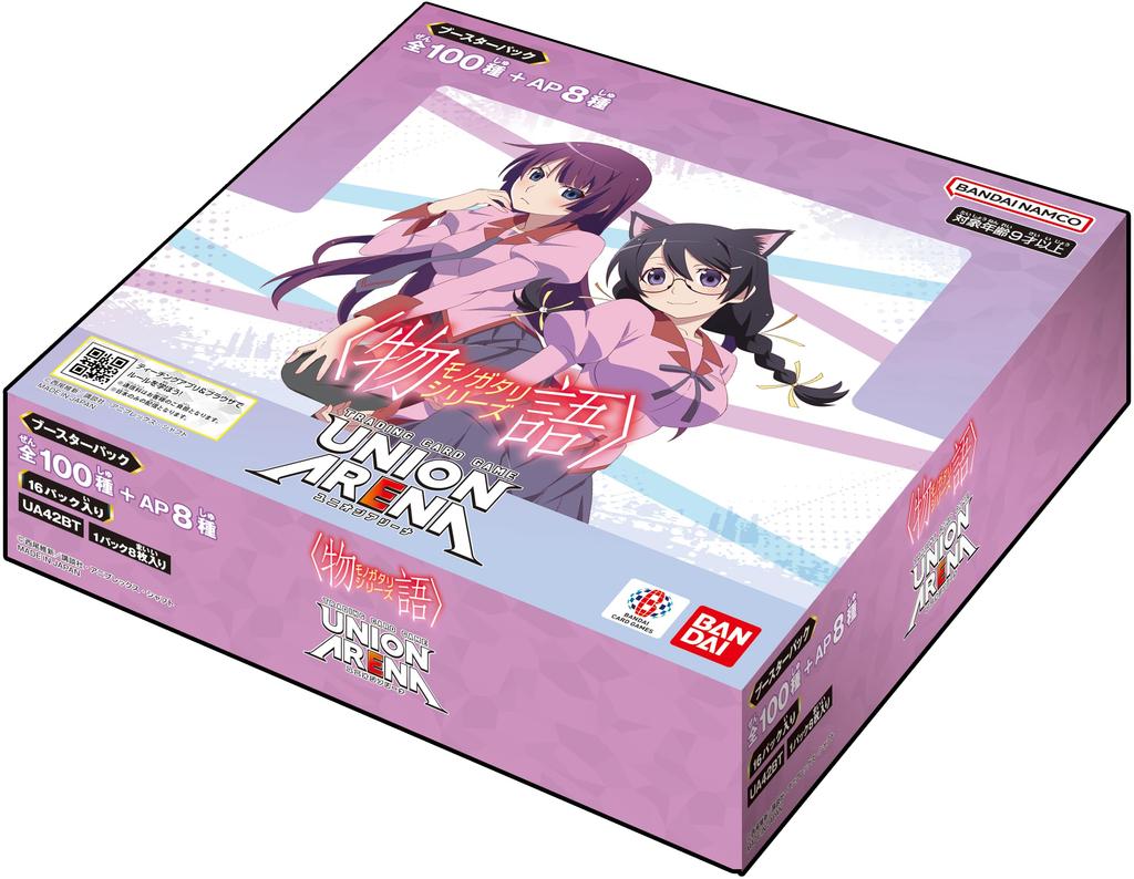 Bandai UNION ARENA Booster Pack Monogatari Series [UA42BT] (BOX) 16 Packs