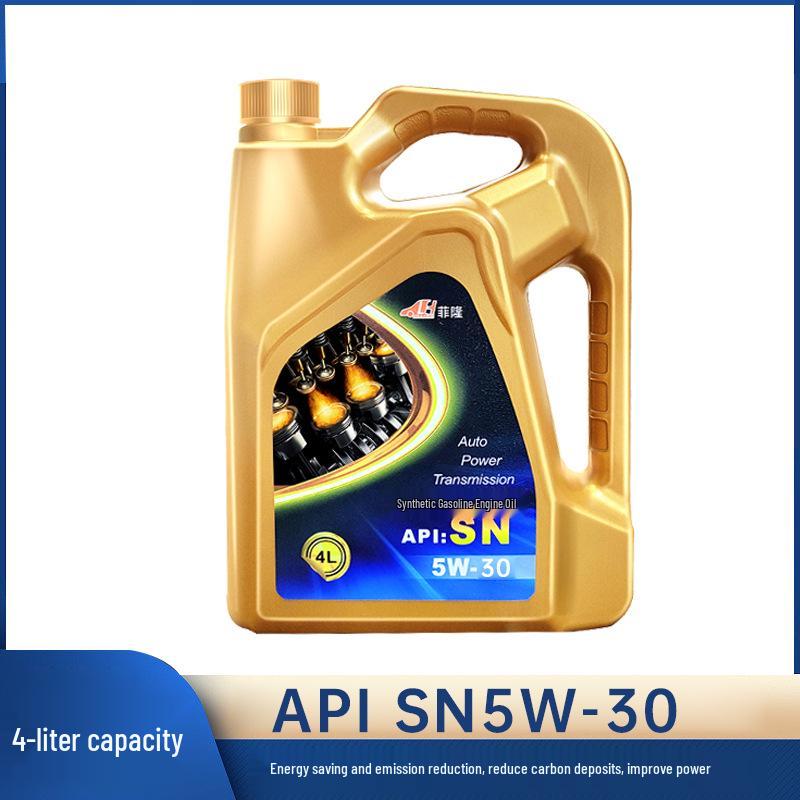 5W40 SN Grade Genuine Synthetic Gasoline Engine Oil, 4L - Suitable for All Cars