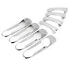 4PCS Chrome Door Handle Cover Anti Scratch Car Left Right Side Handle Cap Replacement for Dodge RAM