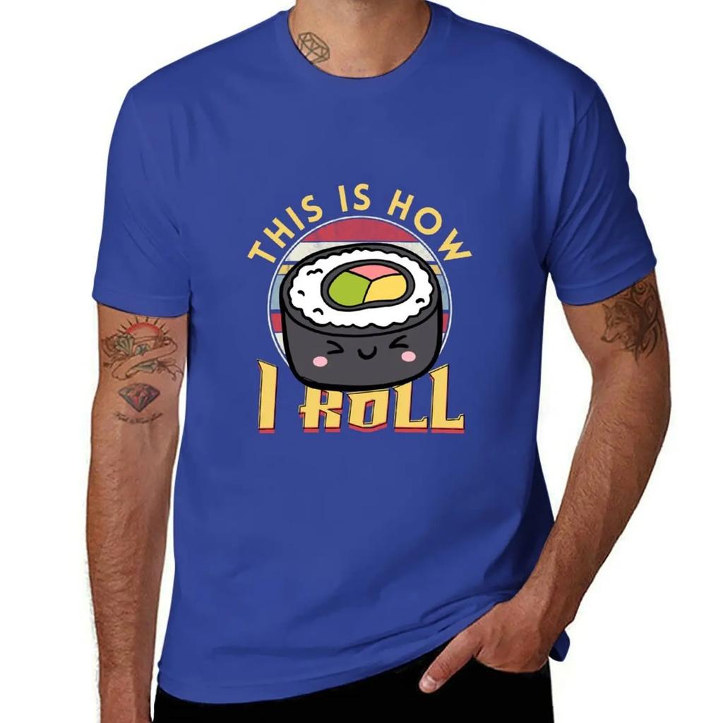 This is how I roll T-Shirt basketball graphic tees heavyweights sports fans men clothing
