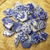100g Ovale Keramikmosaikfliesen Mehrfarbiges Mosaikstück DIY Mosaikherstellung Steine für Handwerk Hobby Kunst Heim Wanddekoration arte