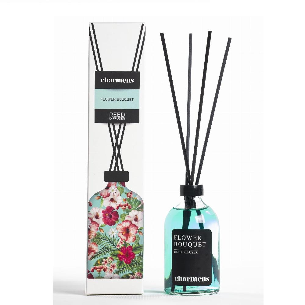 Charmens Premium Floral Essence Diffuser Sticks, 110ml