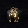 Animal Mythical Beast Figurines Mini Animal Incense Holder Antique Lion Incense Tray  Office