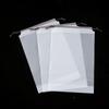 100pcs Frosted Drawstring Bags Thicken Waterproof and Dustproof Storage Pouch Travel Swimming Home Shoe Clothing Reusable Universal Bundle Pocket