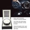 2+0 Automatic Watch Winder Box for Wristwatch Mechanical Watch   Black White