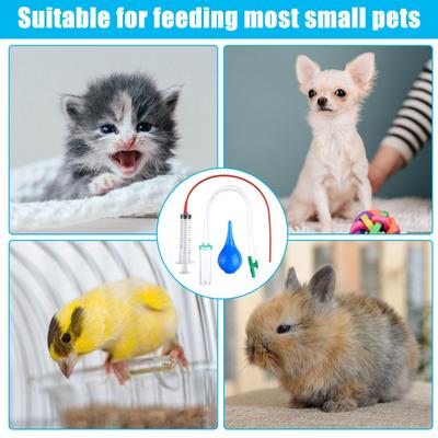 11 Pcs Puppy Kitten Feeding Tube Kit