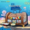 SpongeBob Krusty Krab Building Blocks Kit - Compatible with Lego