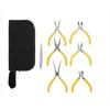 Professional Jewelry Pliers Tools Kit Round Bent Nose Beading Making DIY Jewellery Making Pliers Tool Kit